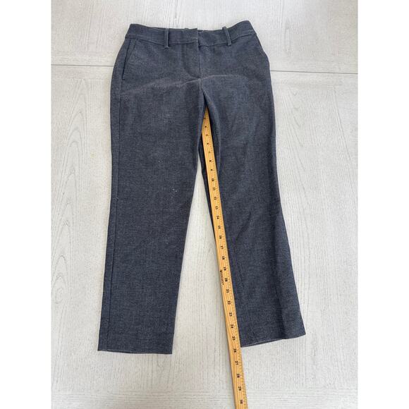 Ann Taylor Factory Slacks Professional Corporate Girly Dark Wash (K) - Picture 2 of 5